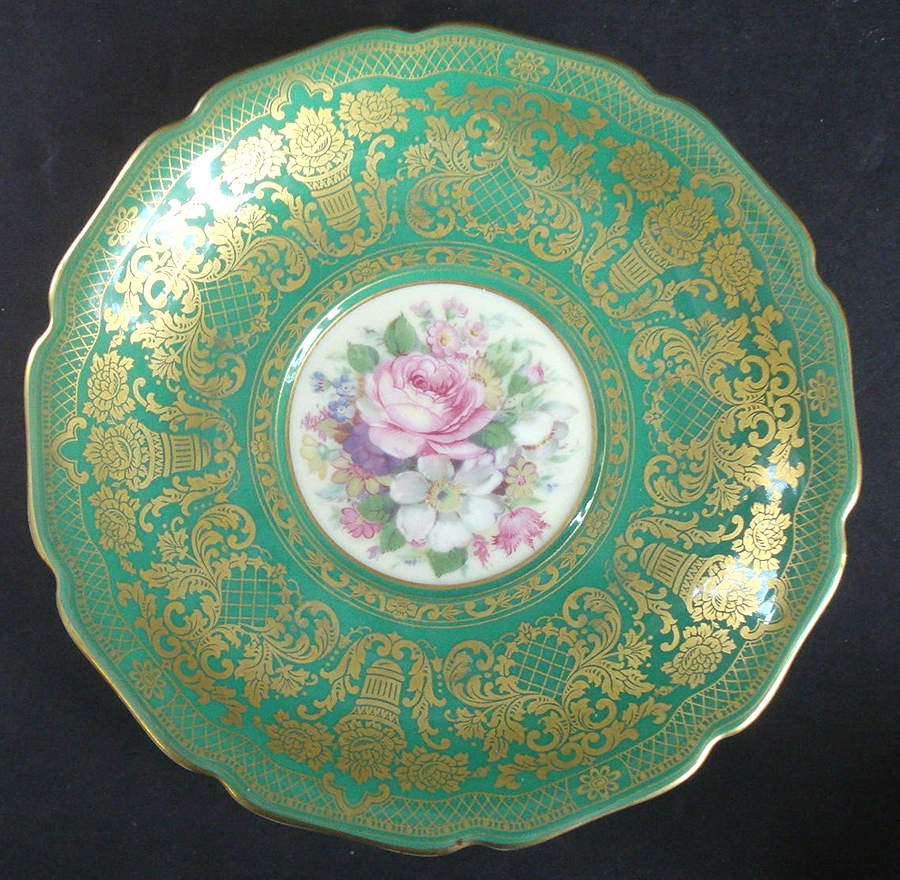 5957 (Green) Saucer for Cream Soup Bowl by Rosenthal - Continental-1