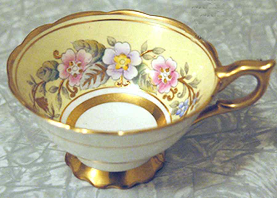 Garland Yellow Footed Cup by Royal Stafford-1