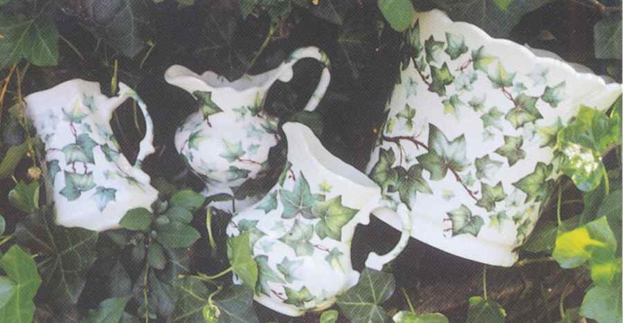 English Ivy Pitcher by Royal Crownford-1
