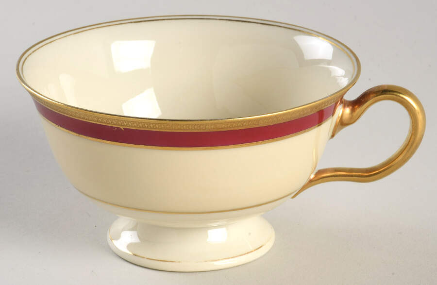 2753 Red Footed Cup by Rosenthal - Continental-1