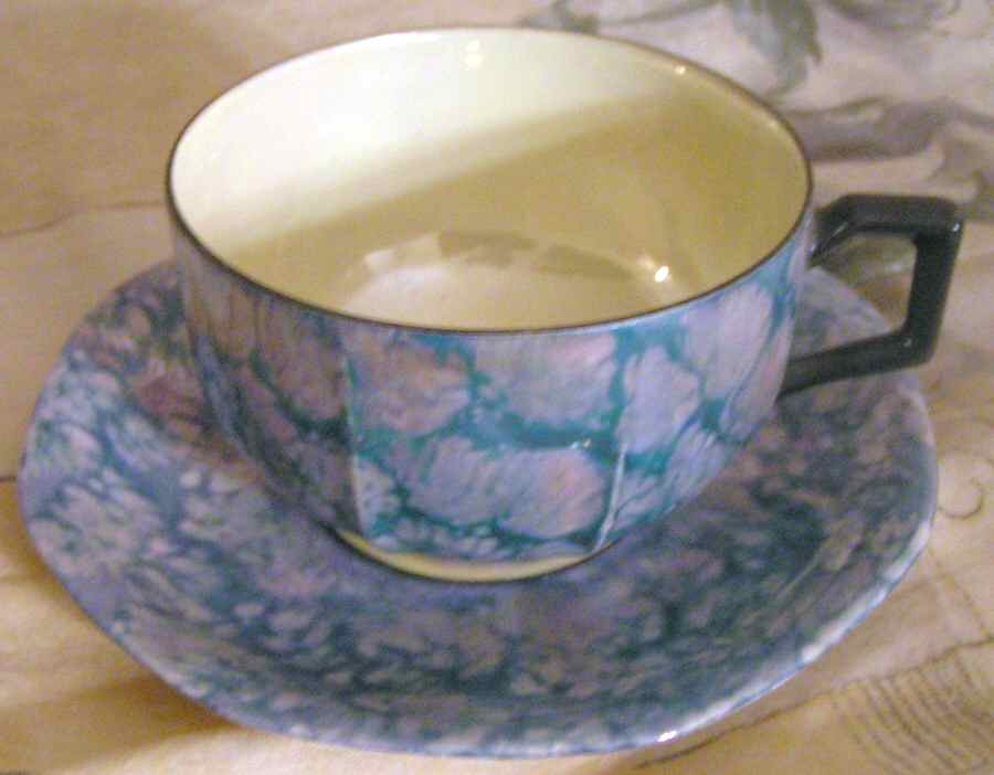 RUW27 Flat Cup & Saucer Set by Rudolf Wachter-1
