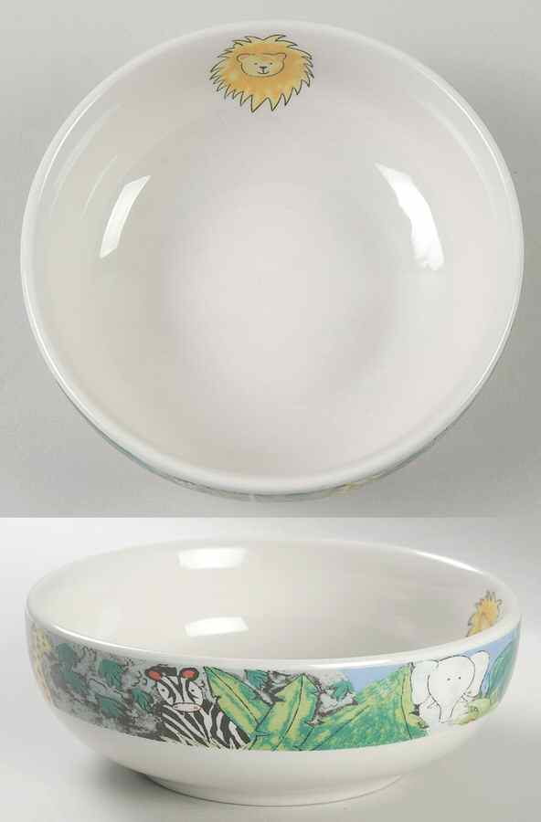Jungle Kids Child's Bowl by Retroneu-1