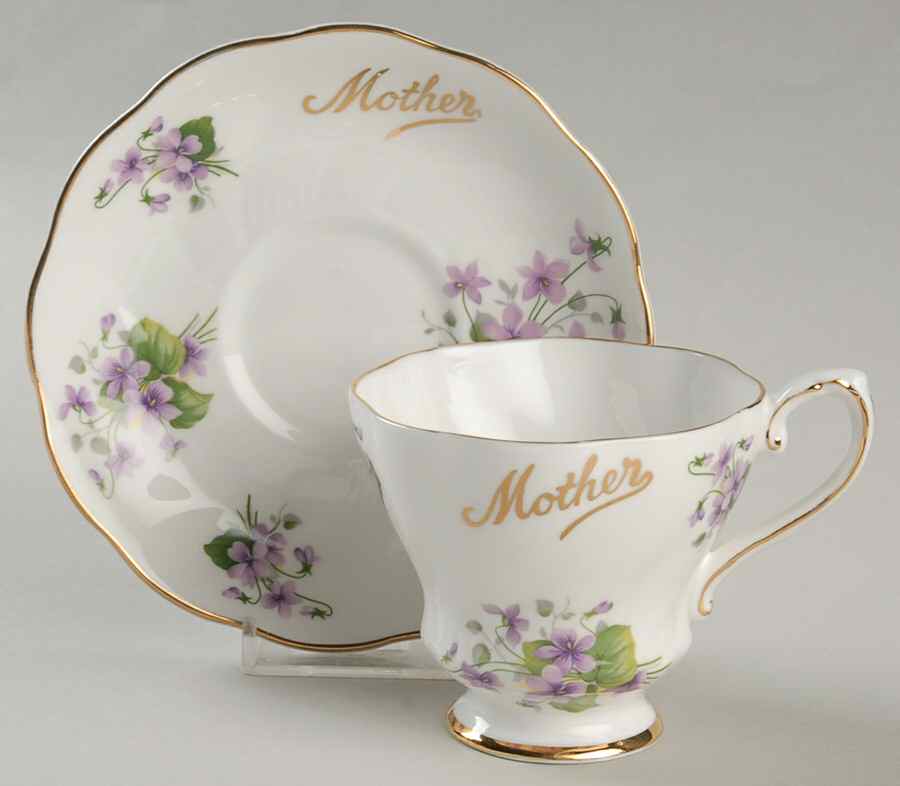 1223 Footed Cup & Saucer Set by Royal Grafton-1