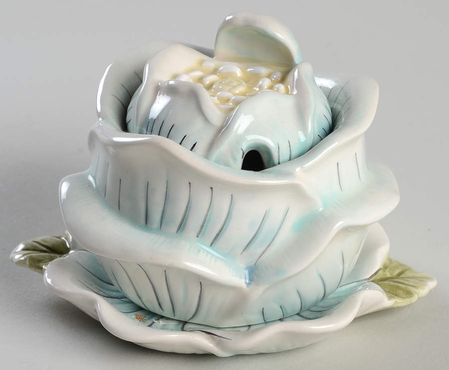 Edie Rose Bloom Collection Mustard & Lid with Underplate by Rachel Bilson-1