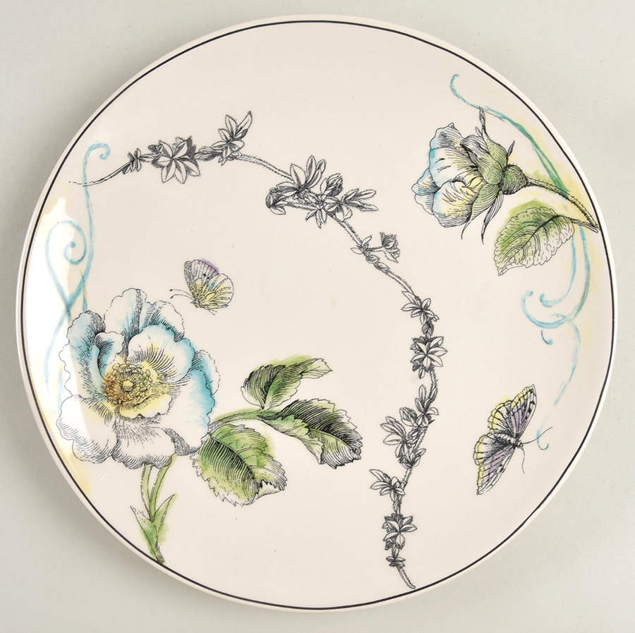 Edie Rose Bloom Collection Salad Plate by Rachel Bilson-1