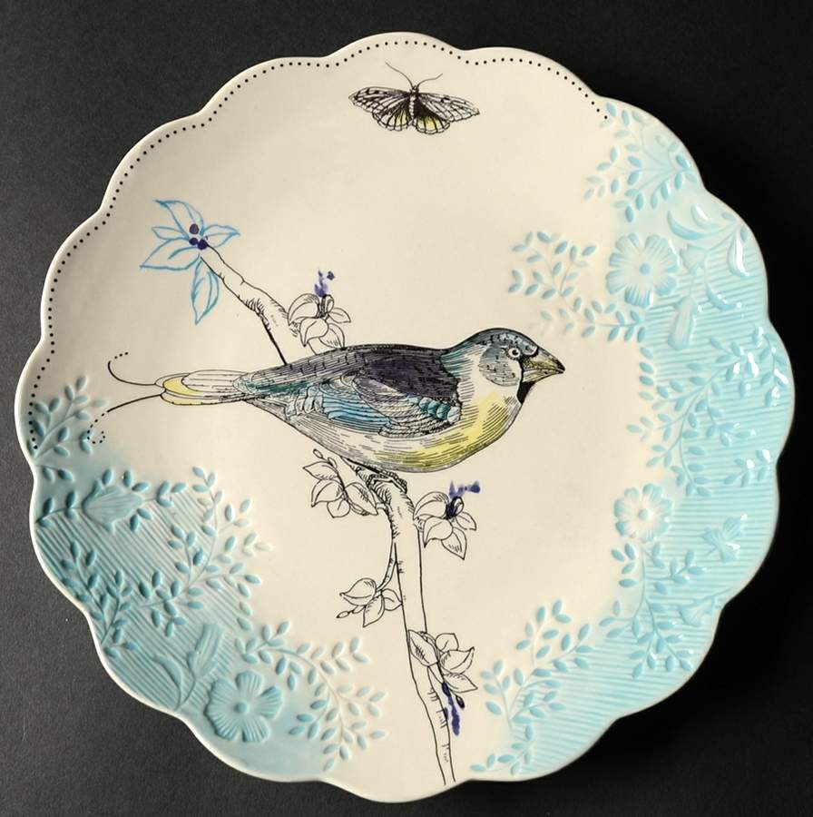 Edie Rose Bloom Collection Accent Salad Plate by Rachel Bilson-1