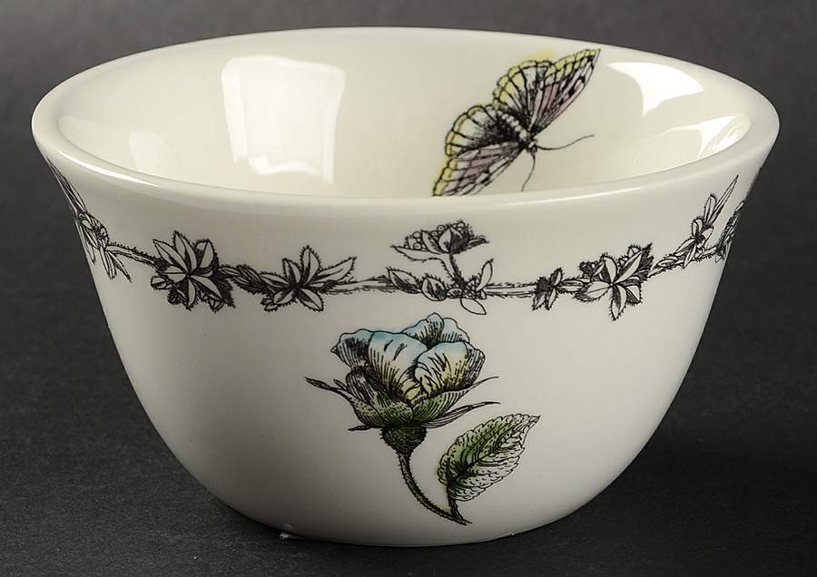 Edie Rose Bloom Collection Fruit/Dessert (Sauce) Bowl by Rachel Bilson-1