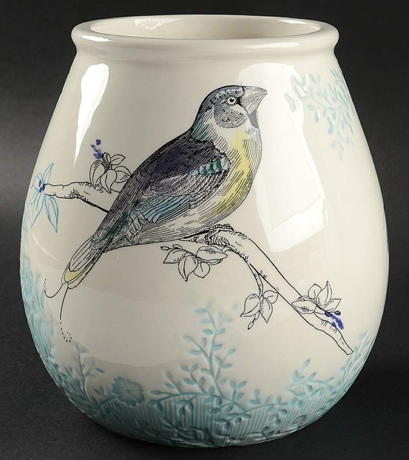 Edie Rose Bloom Collection Medium Canister No Lid by Rachel Bilson-1
