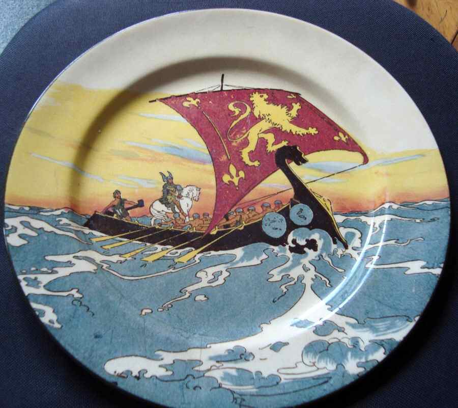 Vikings B Dinner Plate by Royal Doulton-1
