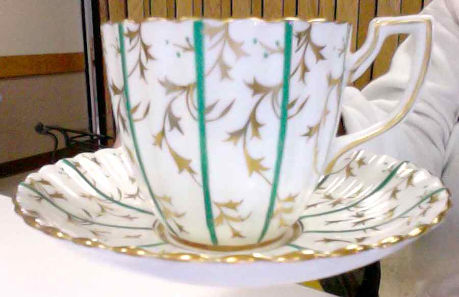 463a Flat Cup & Saucer Set by Royal Chelsea-1