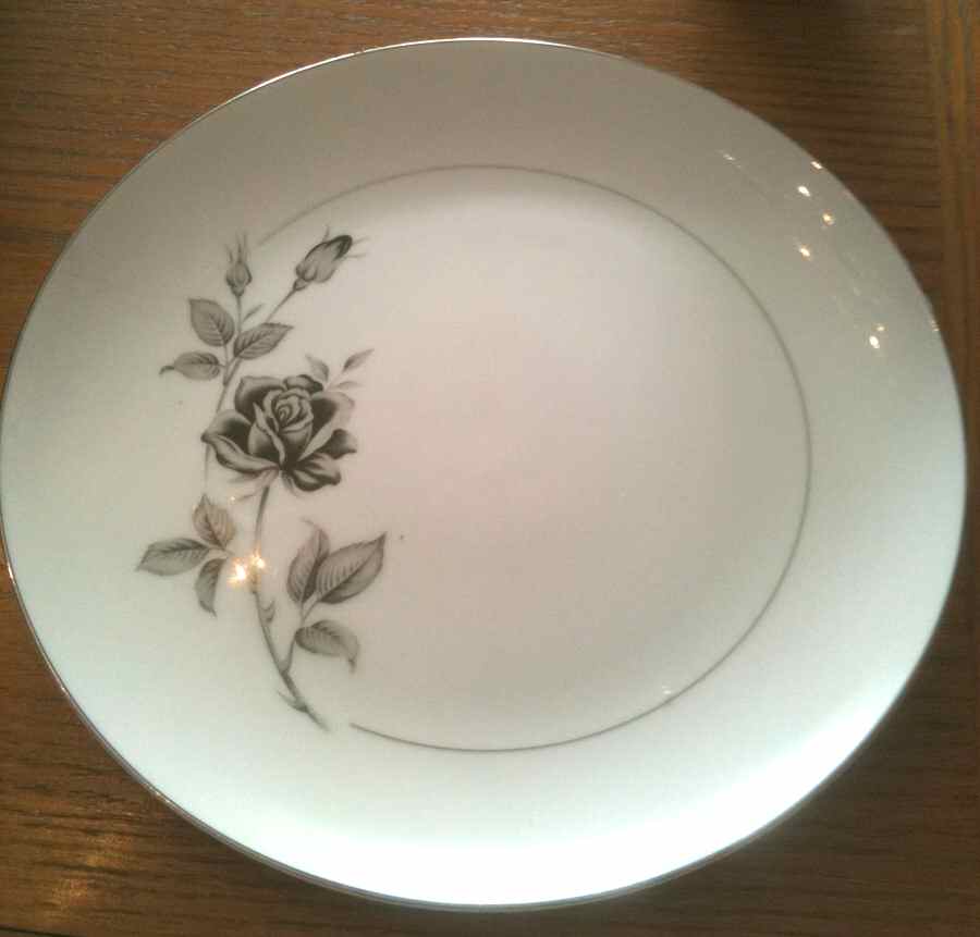 Nocturne Rose Dinner Plate by Royale-1