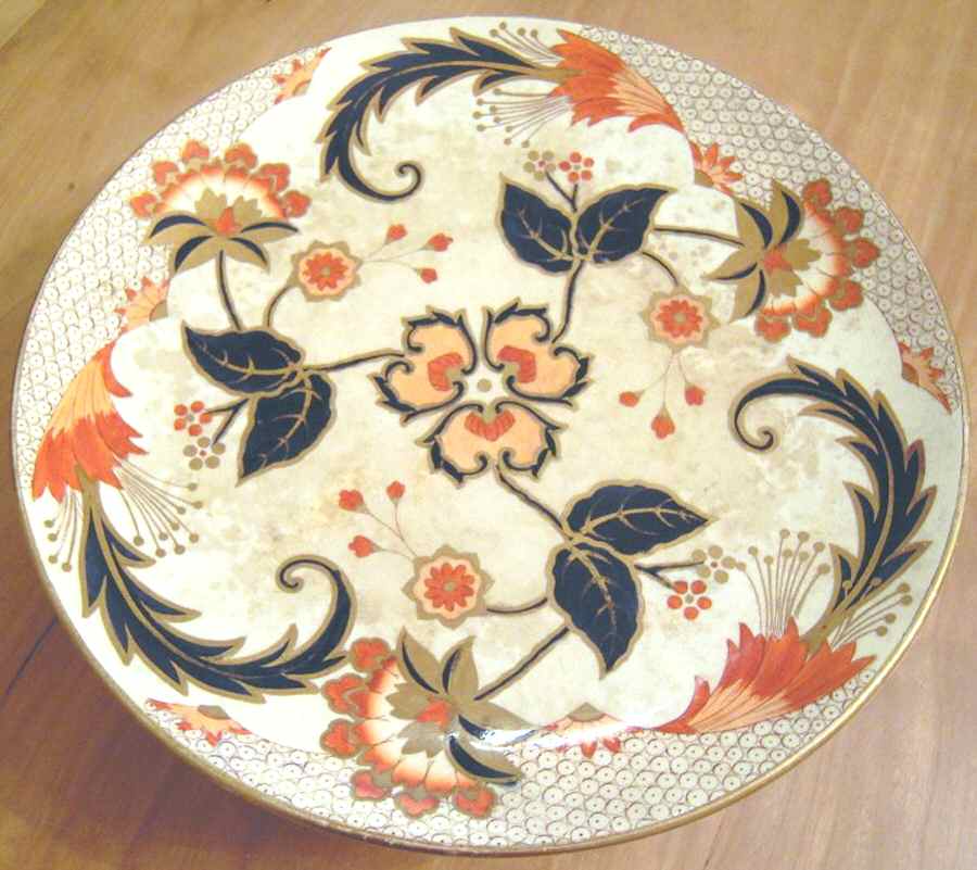 Budge Footed Cake Plate by Ridgway (Ridgways)-1