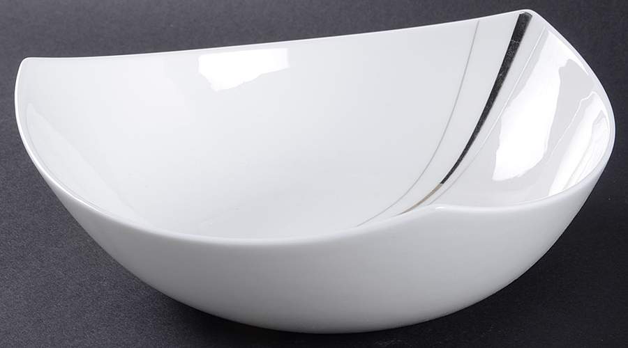 Odett Platinum Triangular Soup Bowl by Red Vanilla-1
