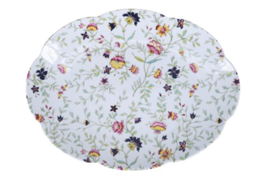 Adriana 15" Oval Serving Platter by Royal Limoges-1