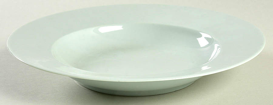 Celadon Large Rim Soup Bowl by Raynaud-1