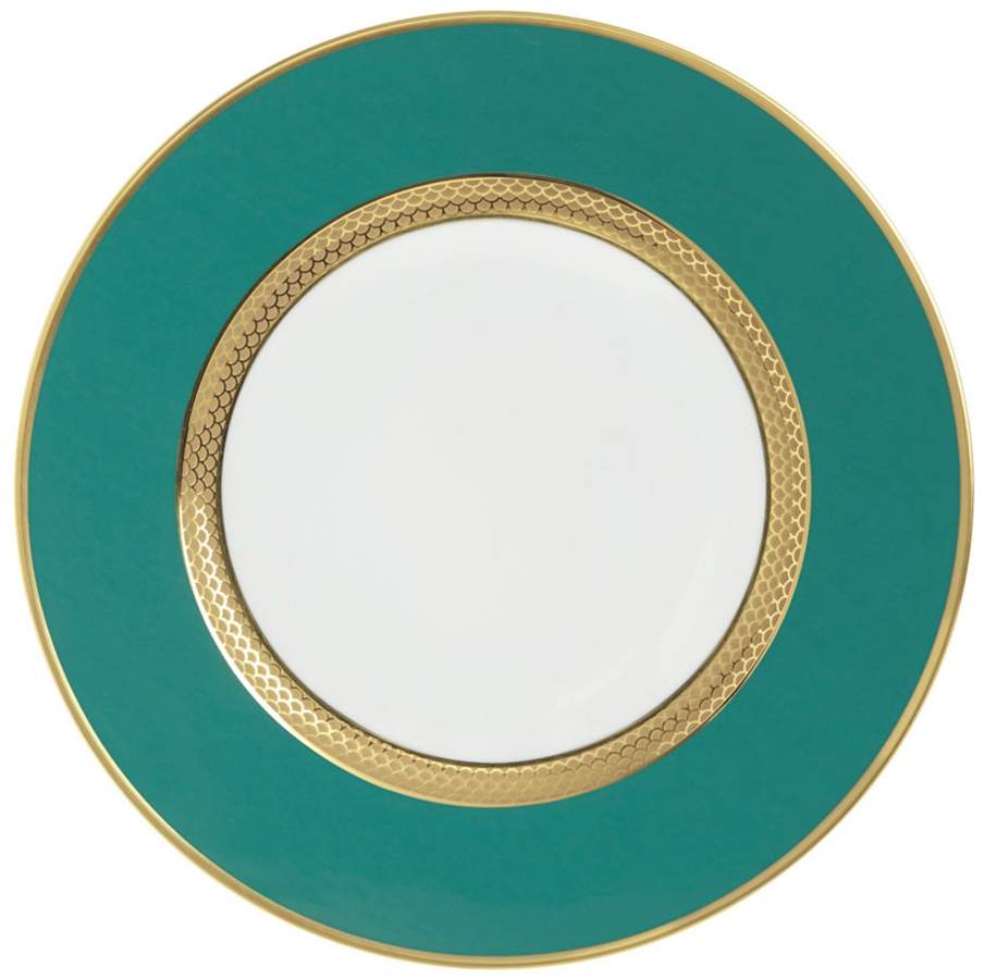 Odyssee Gold (Turquoise) Dinner Plate by Raynaud-1