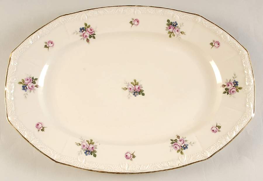 RHS56 16" Oval Serving Platter by Reinhold Schlegelmilch-1