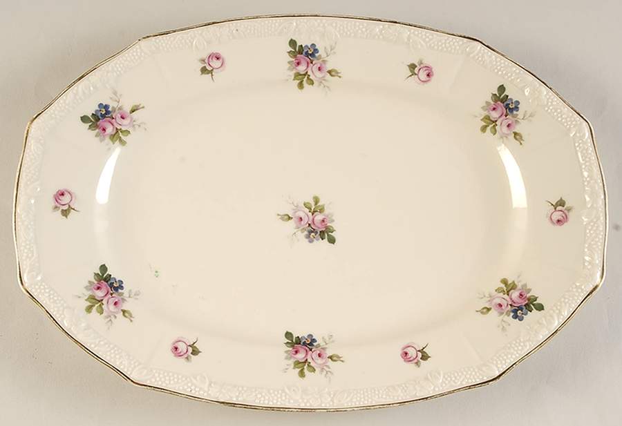 RHS56 14" Oval Serving Platter by Reinhold Schlegelmilch-1