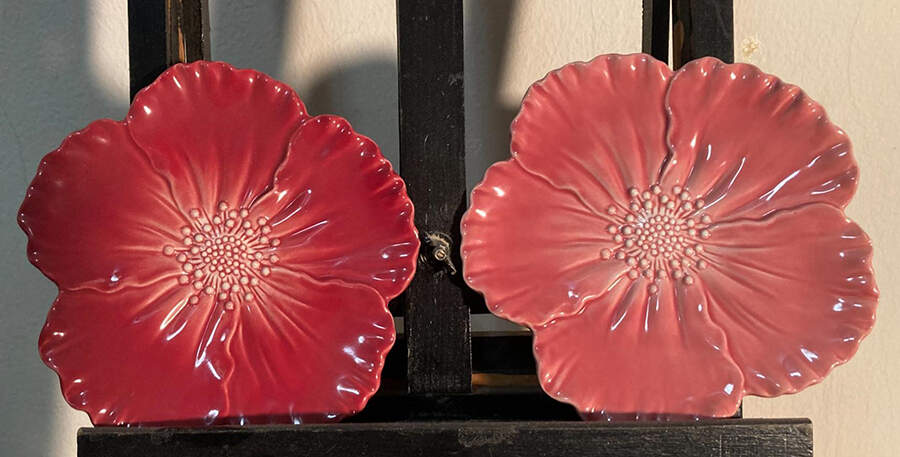 Country Rose Figural Tidbit Plate by Royal Albert-1
