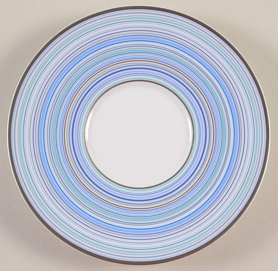 Attraction Turquoise Bread & Butter Plate by Raynaud-1