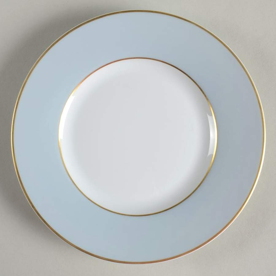 Serenite Fusain Light Blue Bread & Butter Plate by Raynaud-1