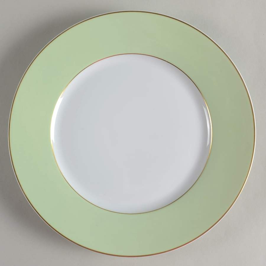 Serenite Light Green Dinner Plate by Raynaud-1