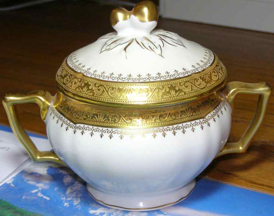 RYD93 Sugar Bowl & Lid by Raynaud-1