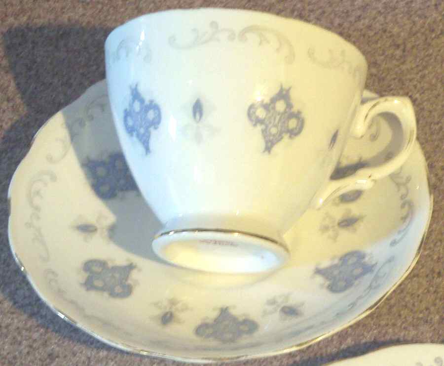 8324 Footed Cup & Saucer Set by Royal Osborne-1