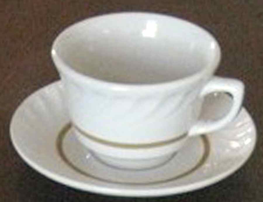 ROJ268 Footed Cup & Saucer Set by Royal Jackson-1