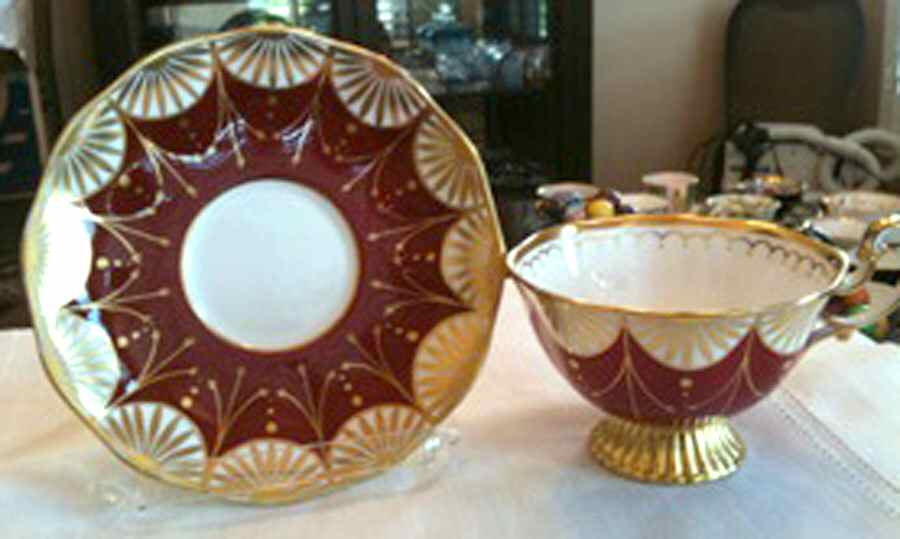 ROA250 Footed Cup & Saucer Set by Royal Albert-1