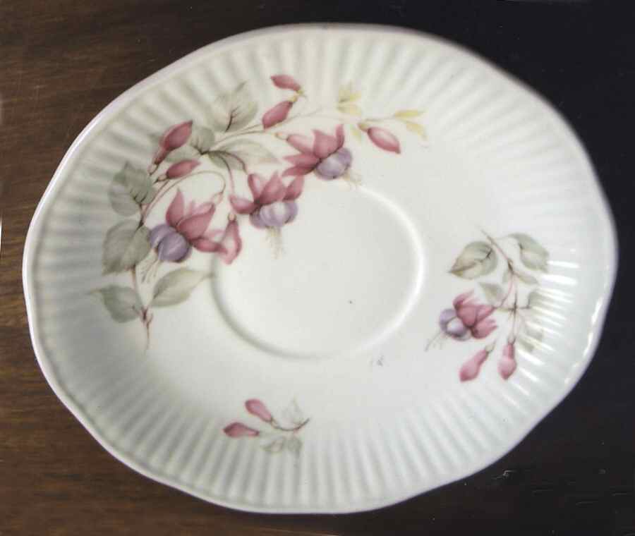 Centenary Year (No Trim) Saucer by Rosina-Queens-1