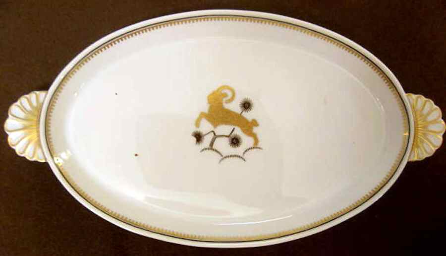 656 9" Handled Tray by Royal Copenhagen-1