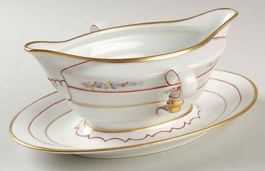 R2212 Gravy Boat with Attached Underplate by Rosenthal - Continental-1