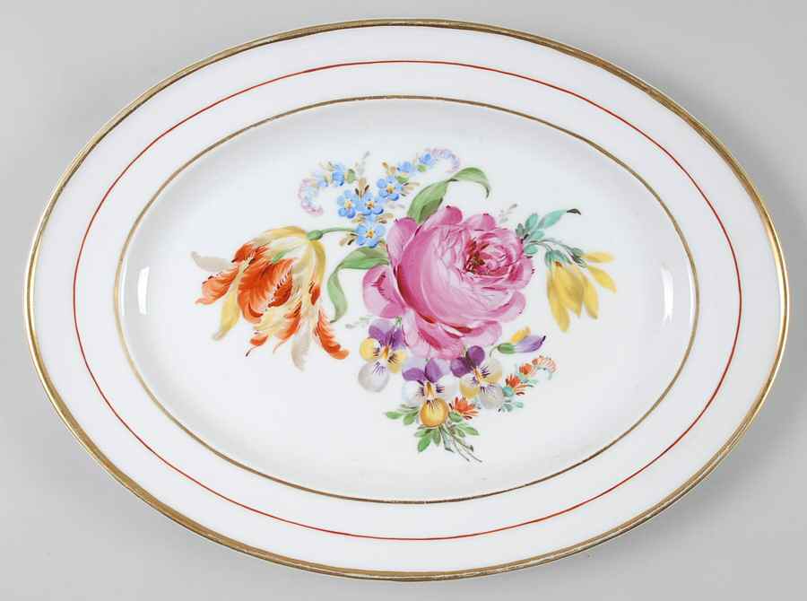 R2212 12" Oval Serving Platter by Rosenthal - Continental-1