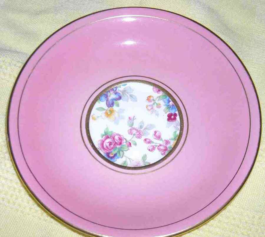 Cotswold Pink Saucer by Royal Winton-1