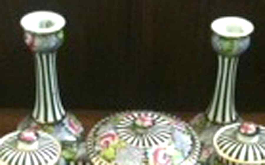 3540 Single Light Candlestick by Royal Winton-1