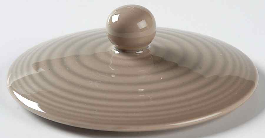 Maze Taupe Lid for Sugar Bowl by Royal Doulton-1