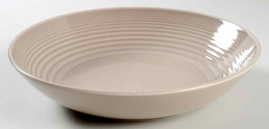 Maze Taupe 9" Individual Pasta Bowl by Royal Doulton-1