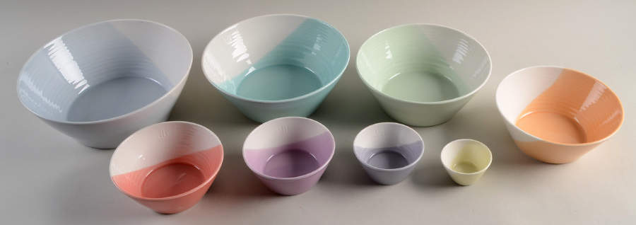 1815 (Set of 8) Nesting Bowls by Royal Doulton-1