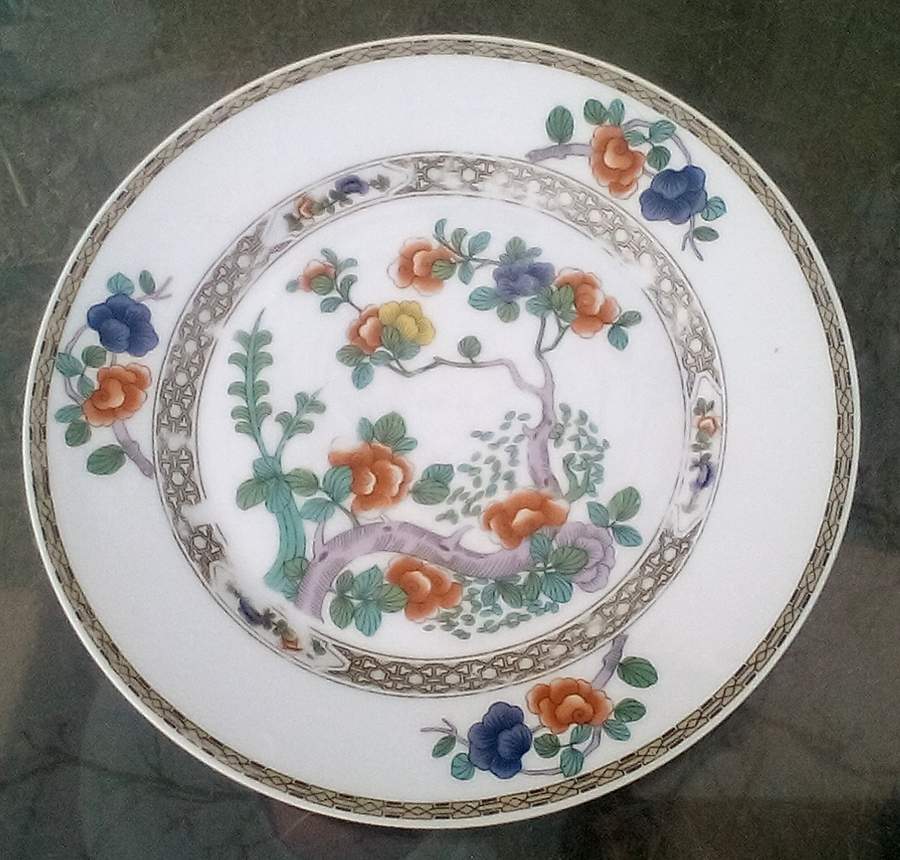 Indian Peony Salad Plate by Rosenthal - Continental-1