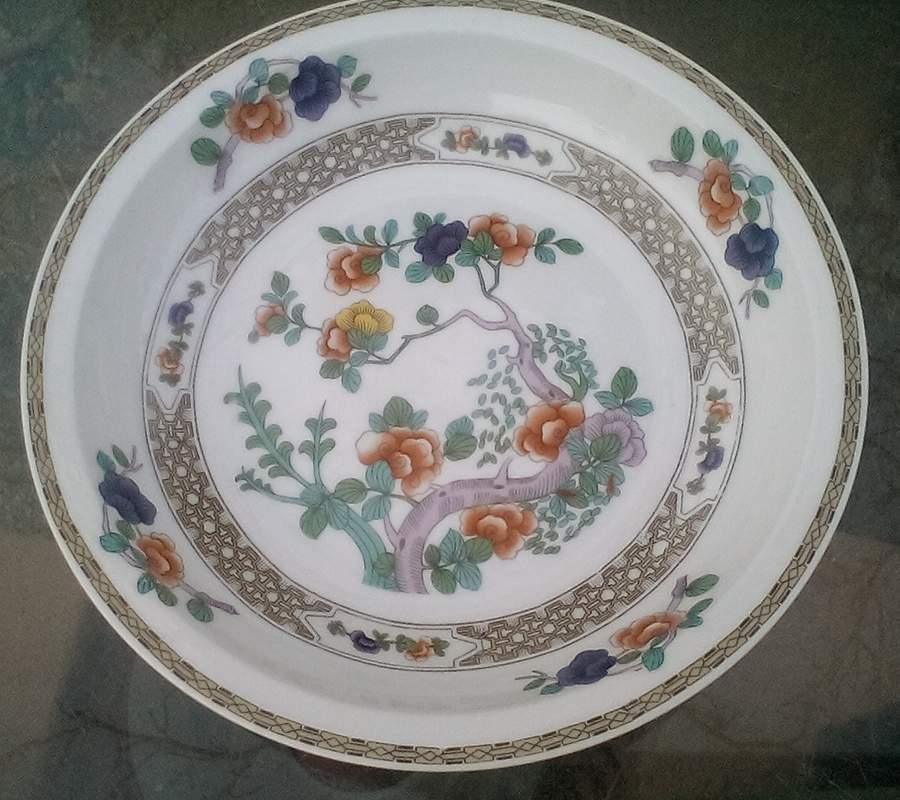 Indian Peony Rim Soup Bowl by Rosenthal - Continental-1