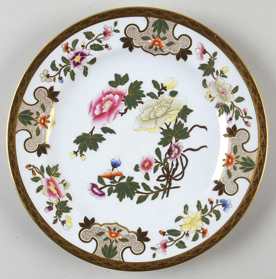 W344 Luncheon Plate by Royal Worcester-1