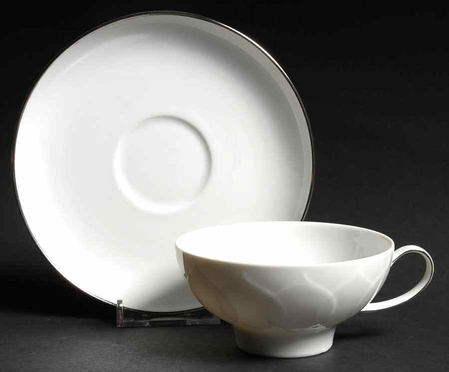 R2219 Flat Cup & Saucer Set by Rosenthal - Continental-1