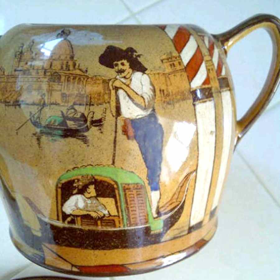 Gondoliers Teapot No Lid by Royal Doulton-1