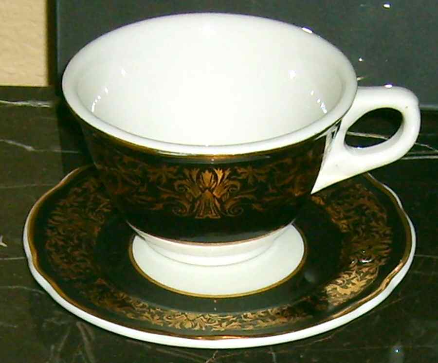 ROJ275 Flat Cup & Saucer Set by Royal Jackson-1