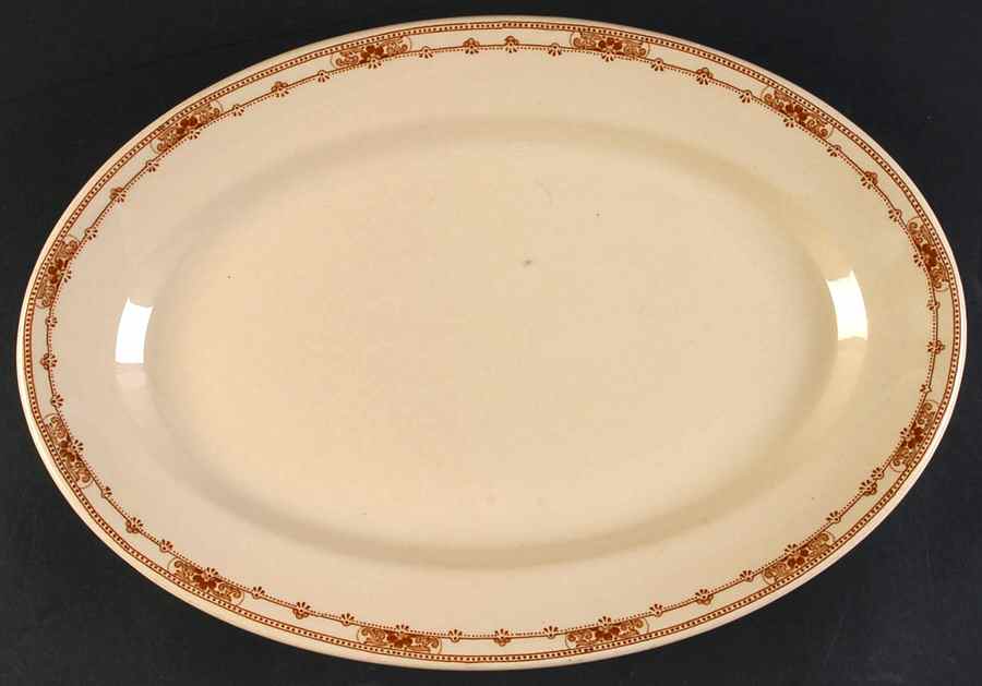 ROJ276 13" Oval Serving Platter by Royal Jackson-1