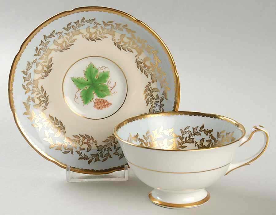 K9008 Footed Cup & Saucer Set by Royal Grafton-1