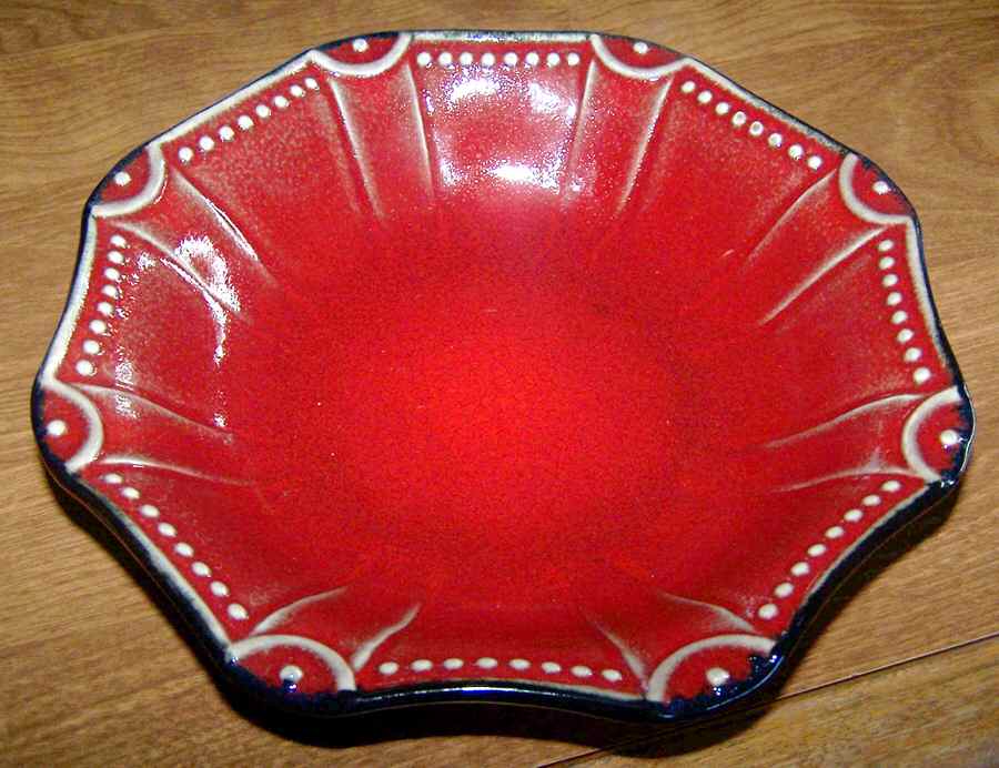 Renzo Collection Red Soup/Cereal Bowl by Roscher & Co-1
