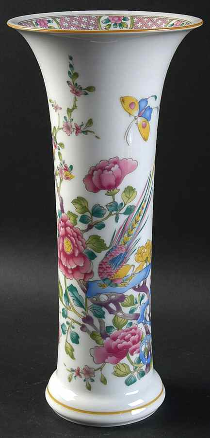 Famille Rose 10" Vase by Rosenthal - Continental-1