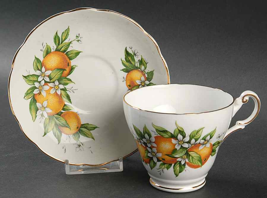 Florida Footed Cup & Saucer Set by Regency-1